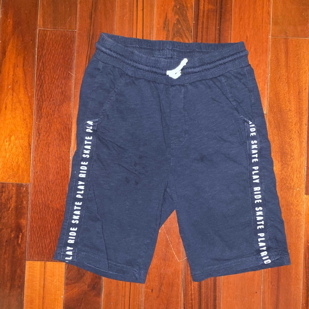 Zara Boy’s shorts navy blue sz 11/12 pull on